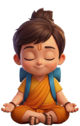 Rishi meditating